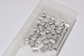 Lot of 40 NEW 92510A543 Aluminum Unthreaded Spacer 5/16'' OD, 5/16'' Long, for Number 8 Screw Size