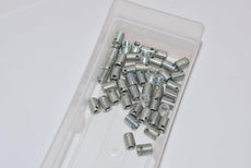 Lot of 47 NEW McMaster-Carr 90240A009 Tapping Inserts for Drilled Hole in Soft Metal, 8-32 Thread Size