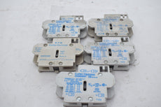 Lot of 5 Eaton Cutler Hammer C320KGS1 Auxiliary Contact Freedom Series