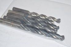 Lot of 5 HSS Drills, Cutting Tools, Mixed Lot & Sizes