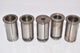 Lot of 5 LYNDEX NIKKEN Straight Collets, Mixed Lot Mixed Sizes Machinist Tooling