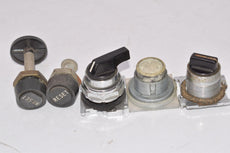 Lot of 5 Misc Switch Parts, Selector, Reset Switches
