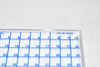 Lot of 5 Nunc 264263 Vial Storage Box and Rack, White Polycarbonate 10 x 10 Box with Blue 4 x 6 Polyketone Rack