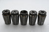 Lot of 5 TSD Universal AF Collet Holders 1/2'' 7/16'' 1'' 17/64'' 7/16''