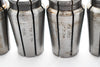 Lot of 5 TSD Universal AF Collet Holders 1/2'' 7/16'' 1'' 17/64'' 7/16''