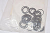 Lot of 50 NEW #019 13/16''ID x 15/16''OD 0.070'' Cross Section Fluoroelastomer Standard O-Rings