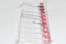Lot of 50 NEW Corning 3056 Sterile 25cm2 Triangular Cell Culture Flask with Angled Neck & Vented Cap, TC-Treated Polystyrene