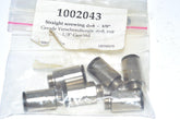 Lot of 6 NEW KNAPP 1002043 Straight Screwing Fitting d=8 1/8''
