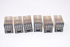 Lot of 6 Omron MY4 Ice Cube Relay Switches