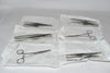 Lot of 6 Packs of Stainless Tweezers Scissors Forceps