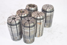 Lot of 6 TG 100 Spring Collets High Precision, Machinist, Milling, Lathe Tooling