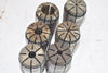 Lot of 6 TG 100 Spring Collets High Precision, Machinist, Milling, Lathe Tooling