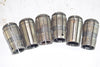 Lot of 6 TG 100 Spring Collets High Precision, Machinist, Milling, Lathe Tooling