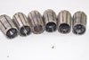 Lot of 6 TG 100 Spring Collets High Precision, Machinist, Milling, Lathe Tooling