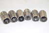 Lot of 6 TG 100 Spring Collets High Precision, Machinist Tooling, CNC, Lathe