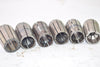 Lot of 6 TG 100 Spring Collets High Precision, Machinist Tooling, CNC Mixed Sizes