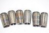 Lot of 6 TG100 Collets, Spring Collets, 7/16'' - 13/32'' CNC, Machinist Tooling