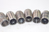 Lot of 6 TG100 Collets, Spring Collets, VDF 10 - 1/8'' CNC, Machinist Tooling