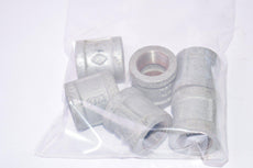 Lot of 6 WARD 3/4'' Threaded Connector Pipe Fittings