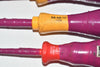 Lot of 6 Wiha & Others Insulated Screwdrivers Flathead & Phillips