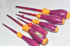 Lot of 6 Wiha & Others Insulated Screwdrivers Flathead & Phillips