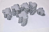 Lot of 60 NEW Entrelec Terminal Blocks, 011537126, M4/6.D