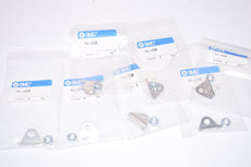 Lot of 7 NEW SMC NCJ-L006B  kit, foot mt nc*j2*6, NCJ2 ROUND BODY CYLINDER