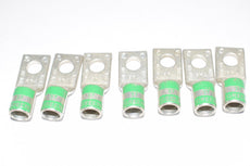 Lot of 7 NEW T&B Thomas & Betts N94 37 Green Terminal Lugs, Crimps