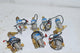 Lot of 7 Parker B13DK1100 Skinner Solenoid Valve 24VDC 100 PSI
