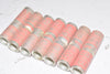 Lot of 7 PUC Penn-Union BCU-1/0 Pink Terminal Lugs, Compression Lugs