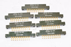 LOT OF 7 Vishay Dale EB7S-A10GFX Connectors