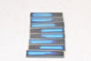 Lot of 8 NEW Fischer & Porter Blue Ink Cartridges