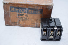 Lot of 8 NEW Westinghouse HQNP3050 MCCB Circuit Breaker QUICKLAG, type , 3P, 3PH, 50A, 240V
