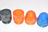 Lot of 8 Westinghouse Lenses for Illuminated Switches, Red, Blue, Amber, Green