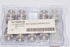LOT OF 9 Spraying Systems QUA-SS5030 Spray Nozzle Tips