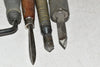 Lot of 9 Vintage Hand Tools, Cutters, Chisels, Drivers Etc