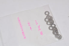Lot of NEW NAS1149CN832R National Aeronautical Standard Flat Washer Size: #8, thickness 1/32'', corrosion resistant steel