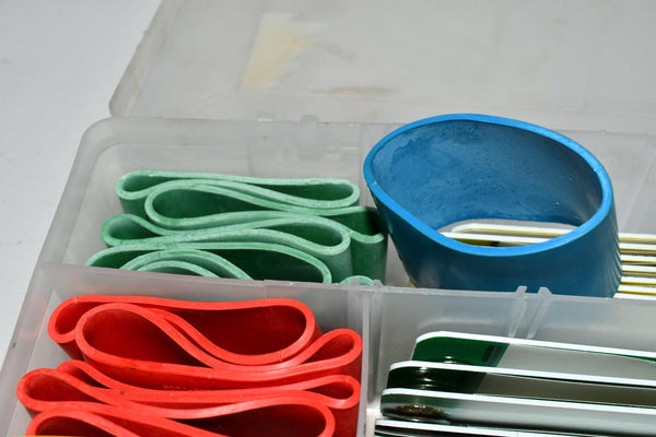 Lot of Trico Corporation Identification Products Oiler Color Collars S ...