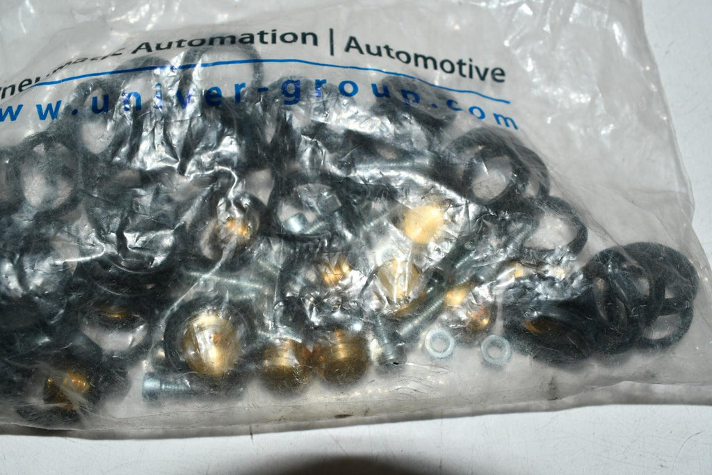 Lot of Univer Parts Bolts O-Rings Threaded Fittings – VB Industrial Supply