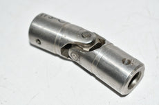 Lovejoy - D-6BSS Coupling Universal Joint: Bored D, 1 in Outside Dia., 1/2 in, 3/4 in Max. Bore, 3 3/8 in Overall Lg