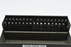 MarkRite, 1/8 Steel Punches Numbers & Letters I & 0 Different Brands Sizes