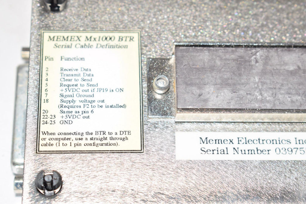 MEMEX Electronics MEMEX Mx1000 PCB Board Circuit Board – VB Industrial ...