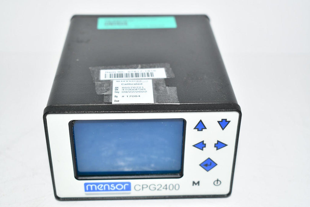 Mensor CPG2400 Digital Benchtop Pressure Indicator Gauge S/N 41000P3R ...