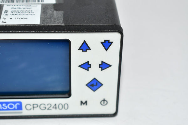 Mensor CPG2400 Digital Benchtop Pressure Indicator Gauge S/N 41000P3R ...
