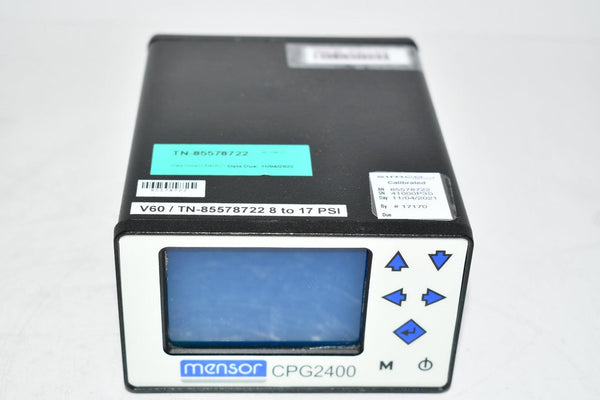 Mensor CPG2400 Digital Benchtop Pressure Indicator S/N 41000P3S RS-485 ...