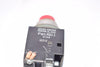 Micro Switch PWLR311 Illuminated Red Push Button Switch 120V 8136