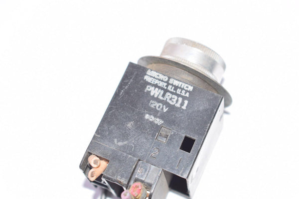 Micro Switch PWLR311 Pilot Light Switch 120V – VB Industrial Supply