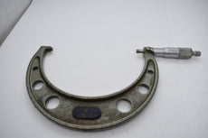 Mitutoyo 103-220A Outside Micrometer 5-6'' Range .0001'' Graduation