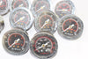 Mixed Lot of 10 Vaccum Gauges , LBS Per Sq In