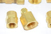 Mixed Lot of 11 NEW Parker Instrument Fittings Tee Reducer Brass